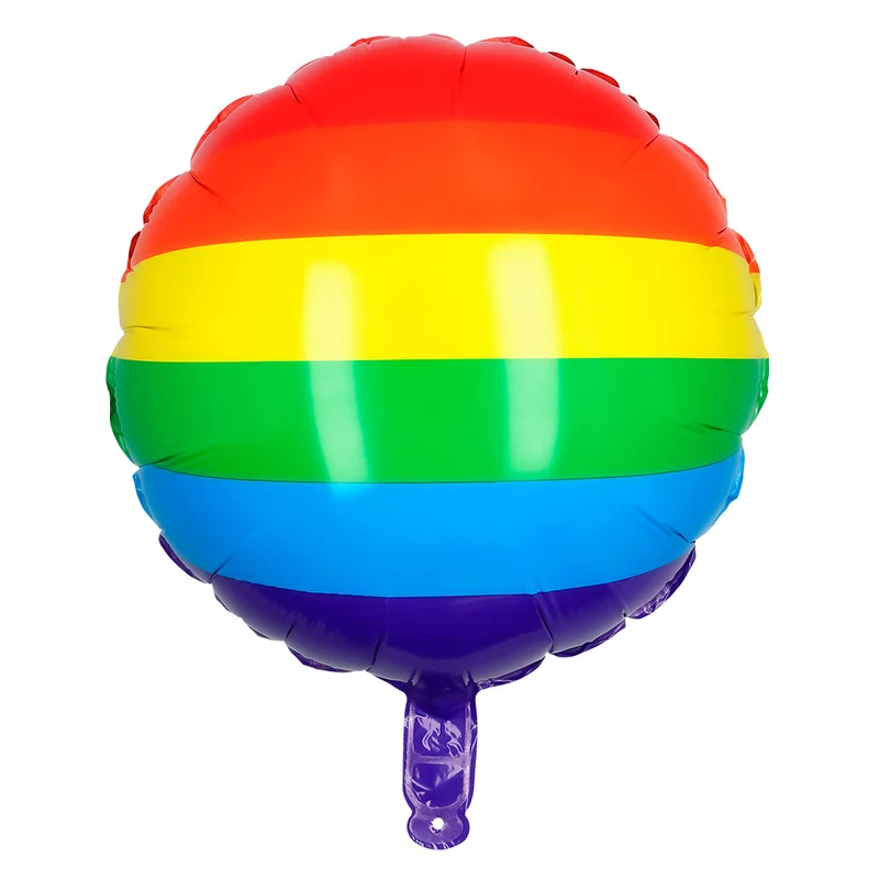 Folieballon Regenboog