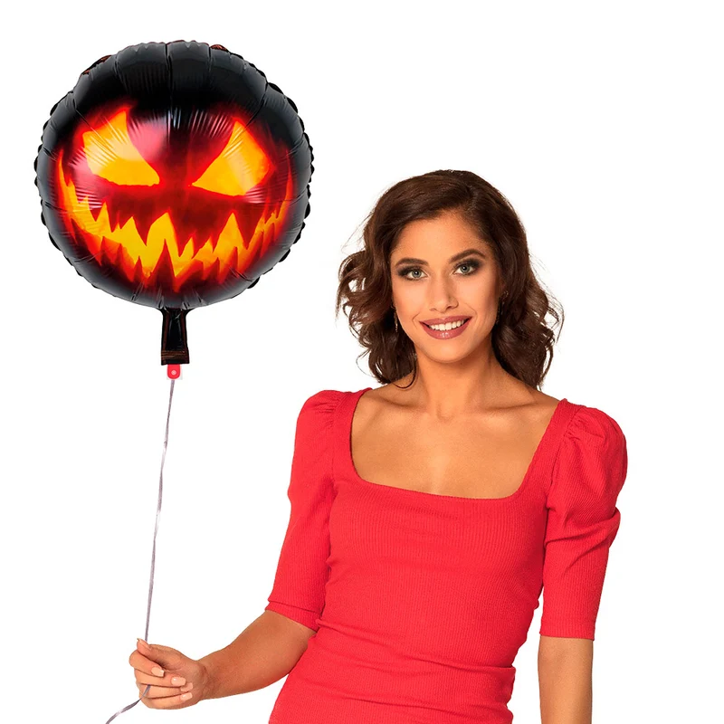 Folieballon Creepy pumpkin