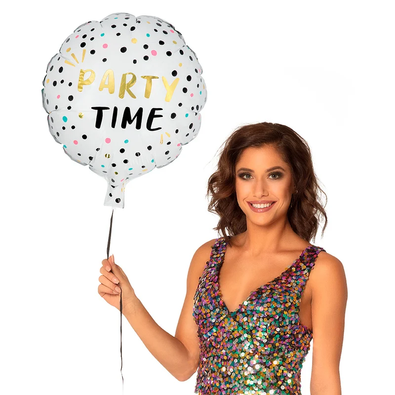 Folieballon 'Party time'