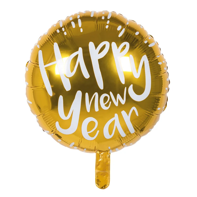 Folieballon 'Happy new year'