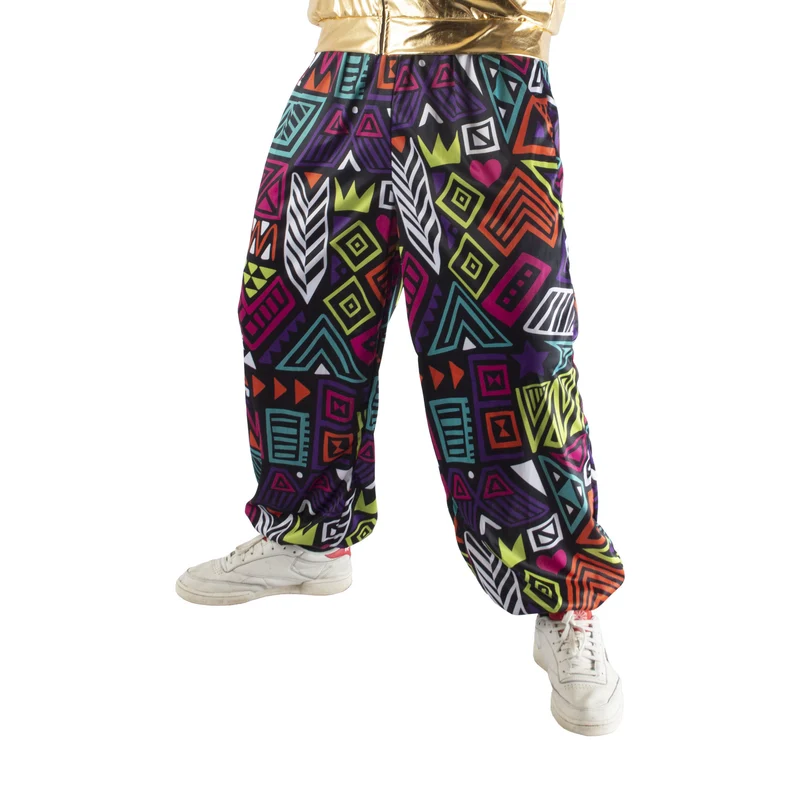 Disco graphic broek 80-jaren