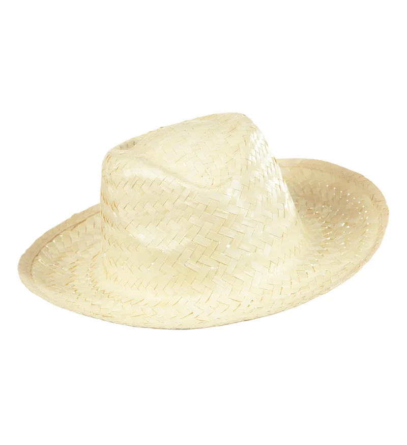 Cowboyhoed Stro Wit