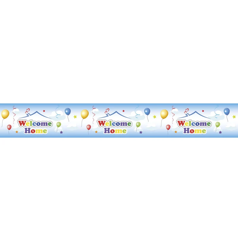 Banner Welcome Home Balloons (610x8cm)