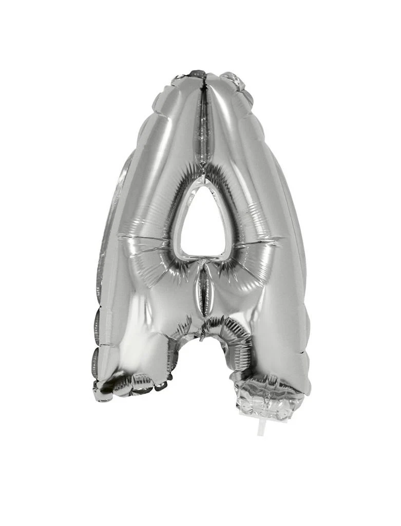 Folie ballon letter A Zilver