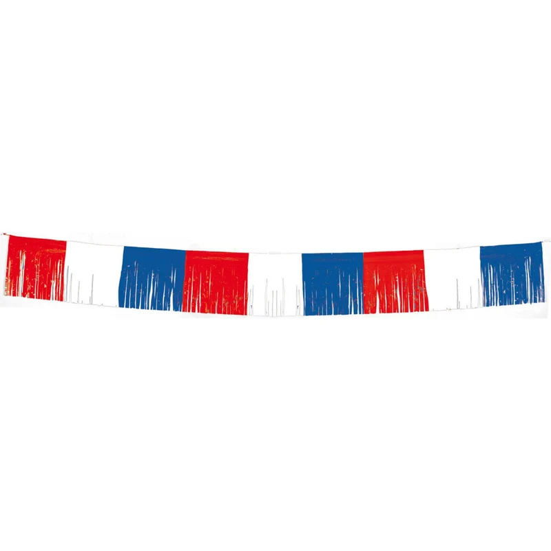 Mega franjeslinger rood-wit-blauw Holland (5m)