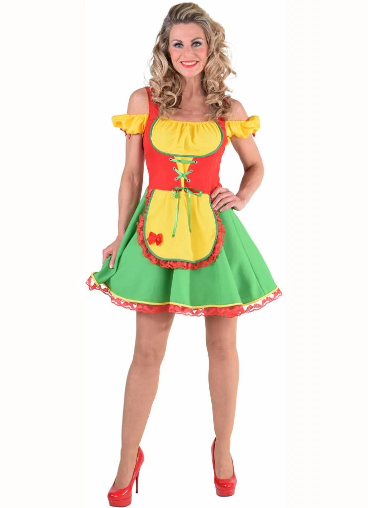 Dirndl jurkje Brasil