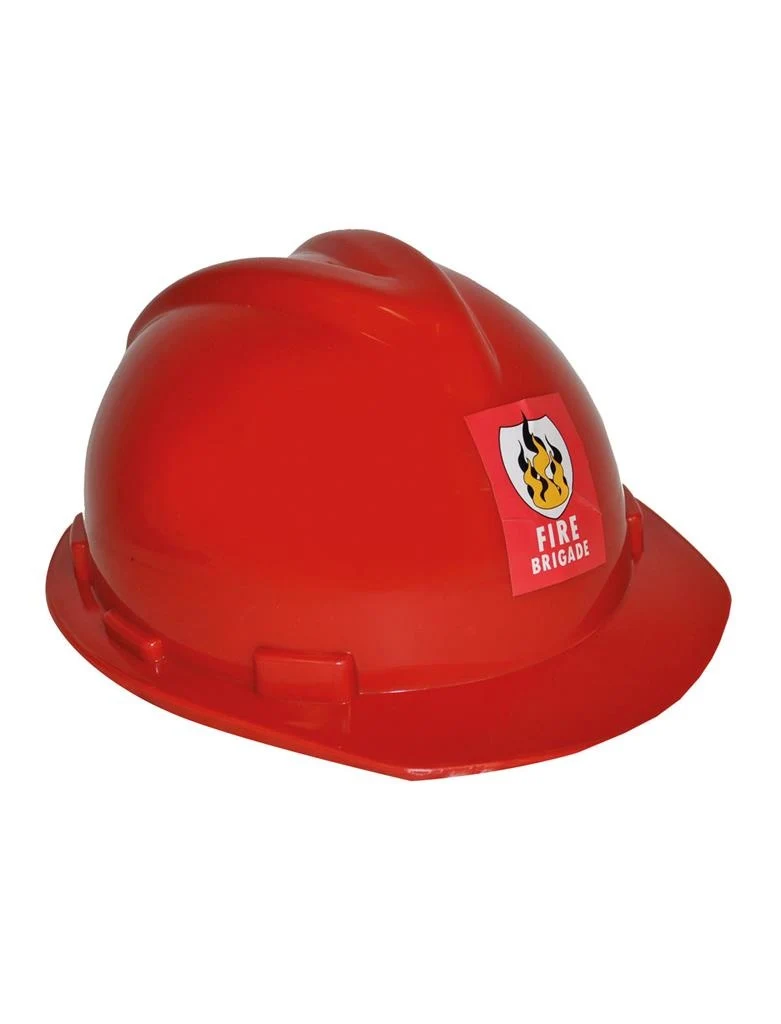 Brandweerhelm volwassenen verstelbaar pvc