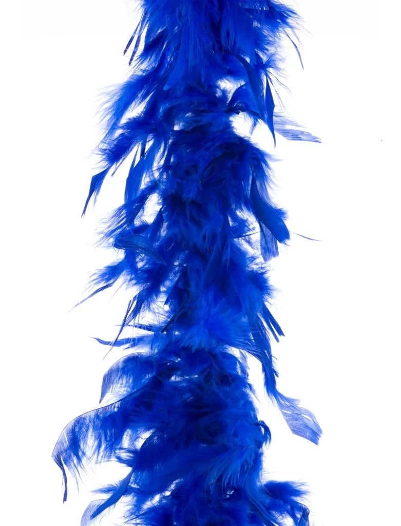Veren boa in donkerblauw 45gr