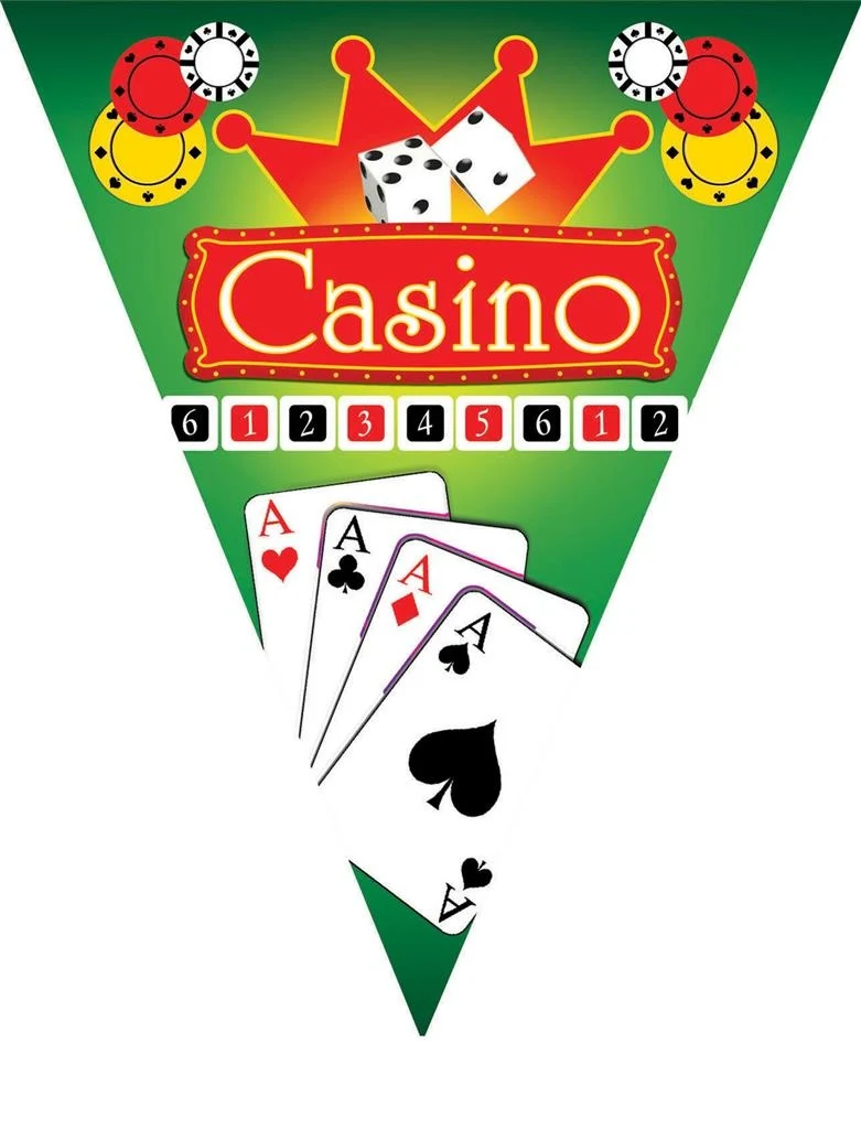 Vlaggenlijn casino 5mtr