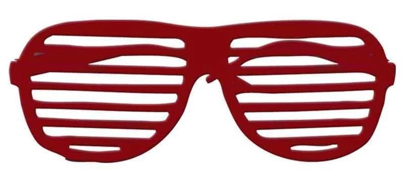 Bril Disco screen rood
