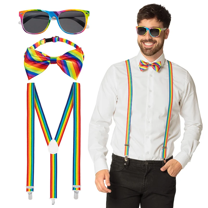 Accessoireset regenboog