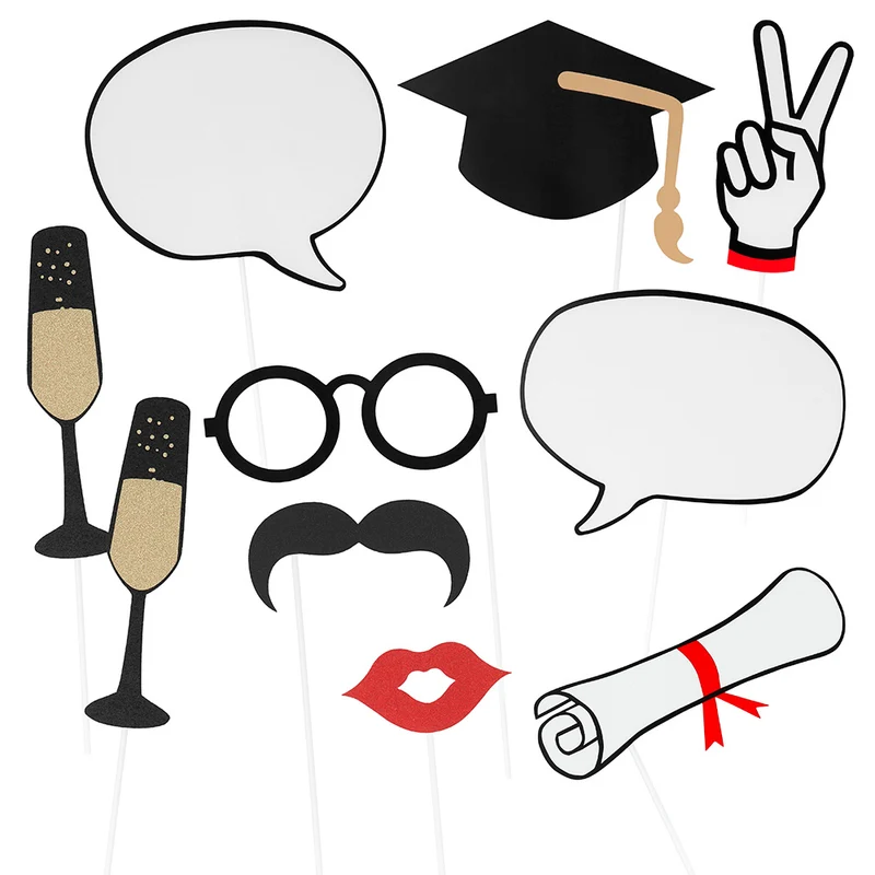 Set photo props Graduation