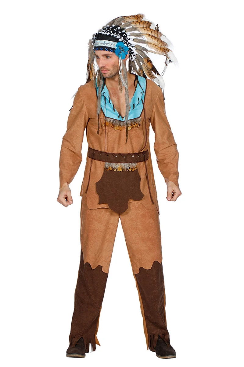 Indiaan Kostuum Man Arapaho