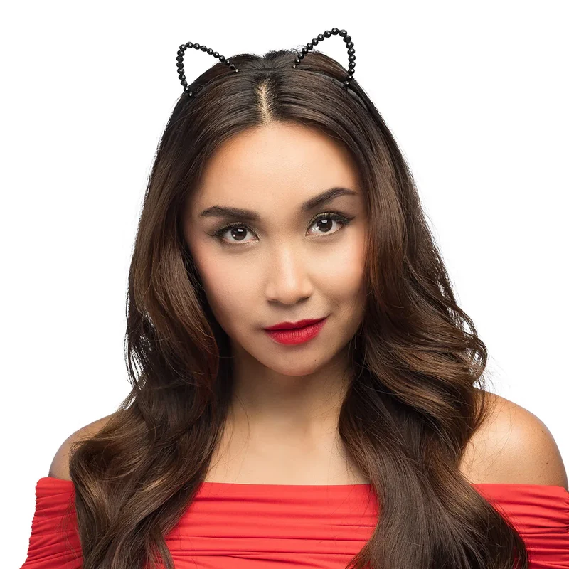 Diadeem Cat black diamond