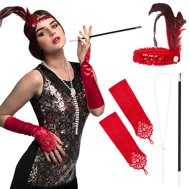 Charleston verkleed set Flapper deluxe