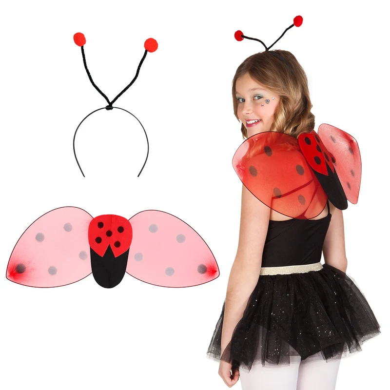 Lieveheersbeestje verkleed set kind