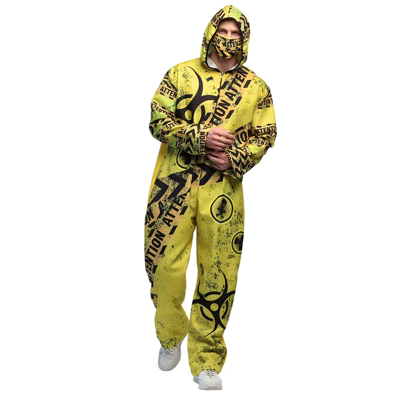 Kostuum Radioactive Caution