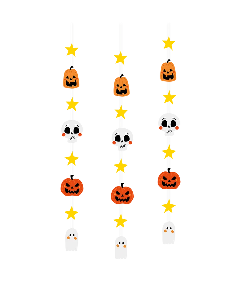 Happy Halloween Hangende Decoratie (3st)