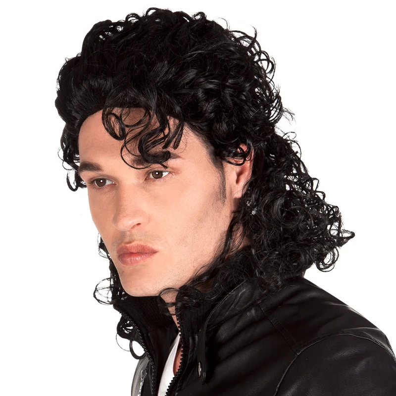 Michael Jackson pruik Popstar