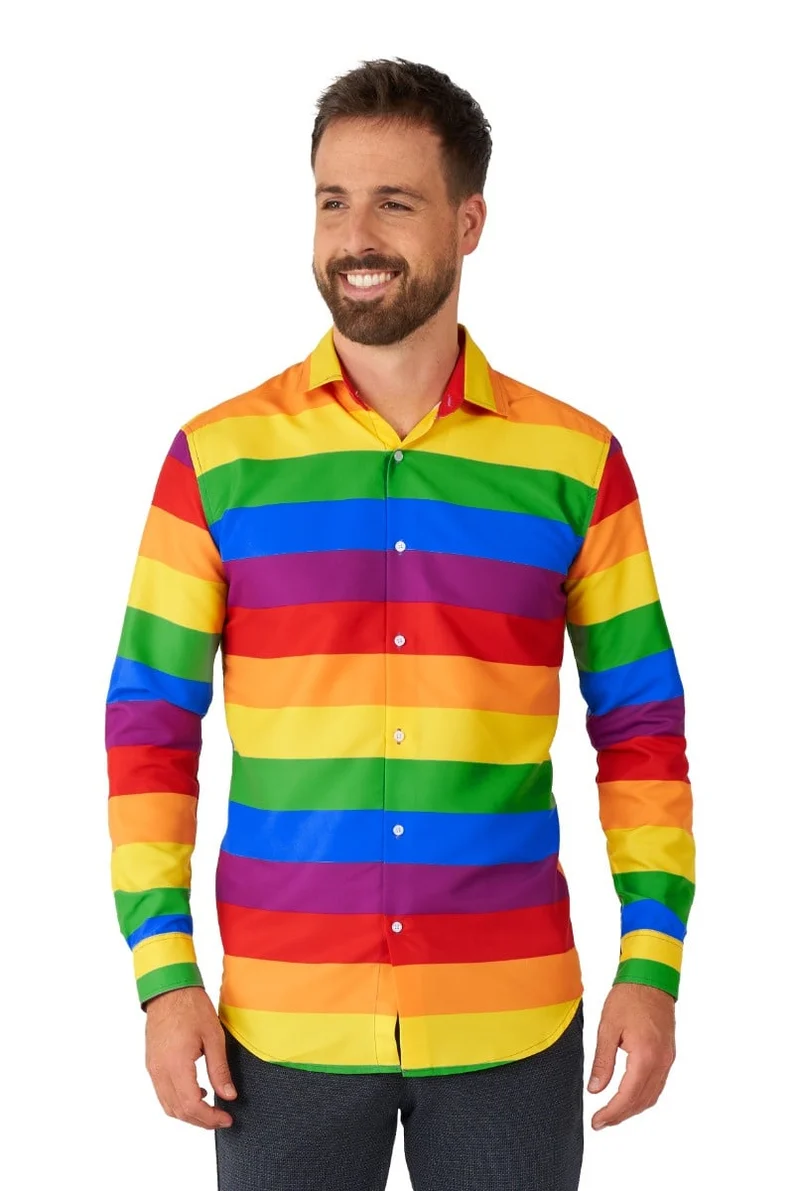 Blouse Regenboog Heren Suitmeister