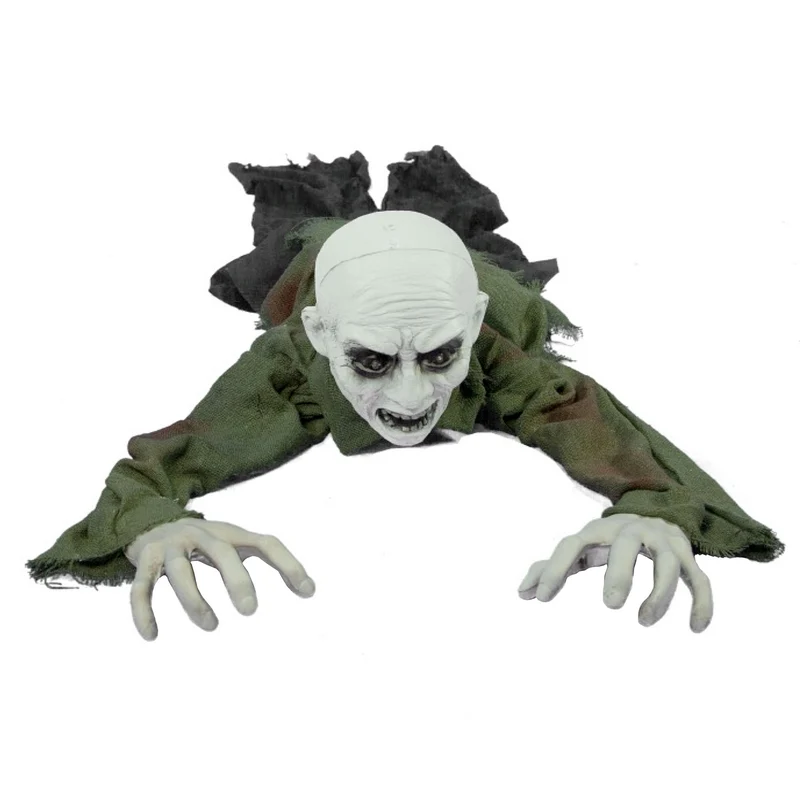 Kruippop Zombie Bewegend 100cm