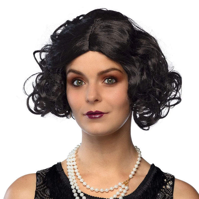 Charleston pruik Roaring twenties Dina