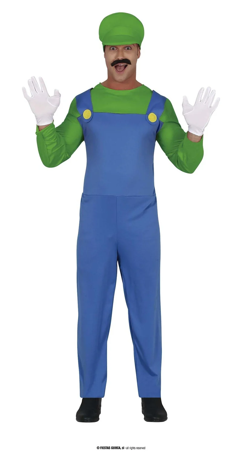 Luigi Outfit Heren Budget