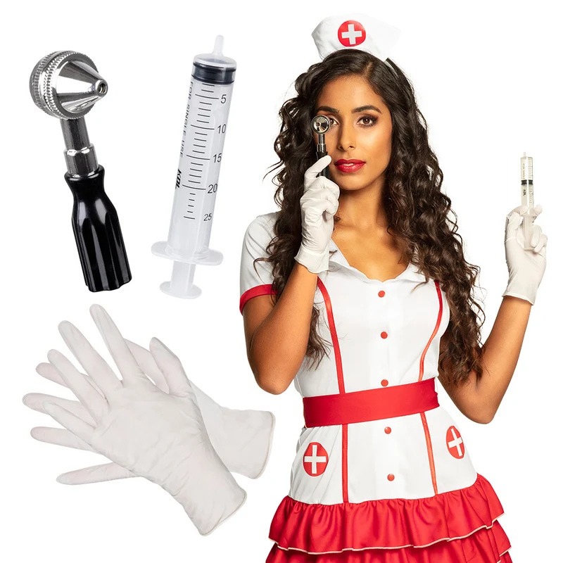 Verpleegster Dokter accessoires Medische kit
