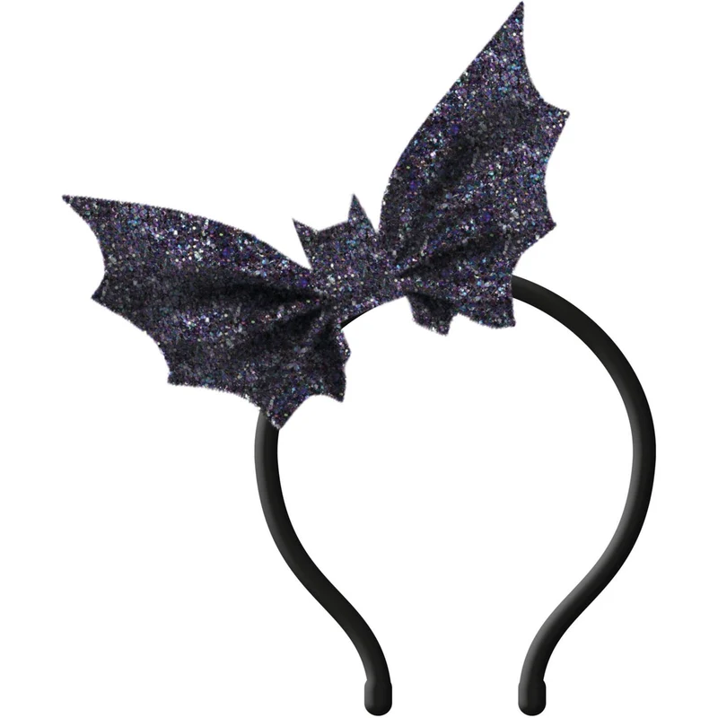 Tiara Vleermuis Glitter Happy Halloween