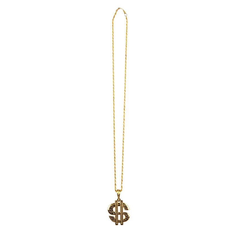 Ketting Dollar teken goud