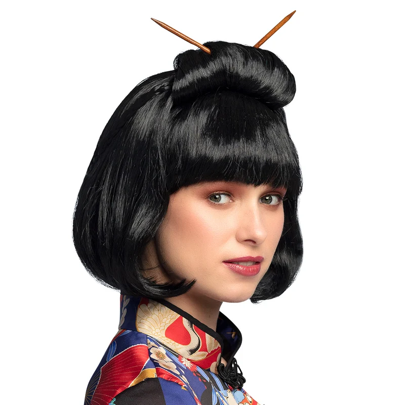 Chinese pruik Geisha courtesan
