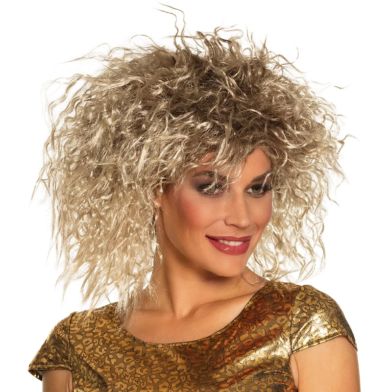 Tina Turner pruik Rock queen