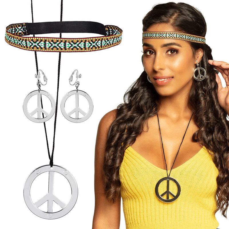 Hippie sieraden set compleet