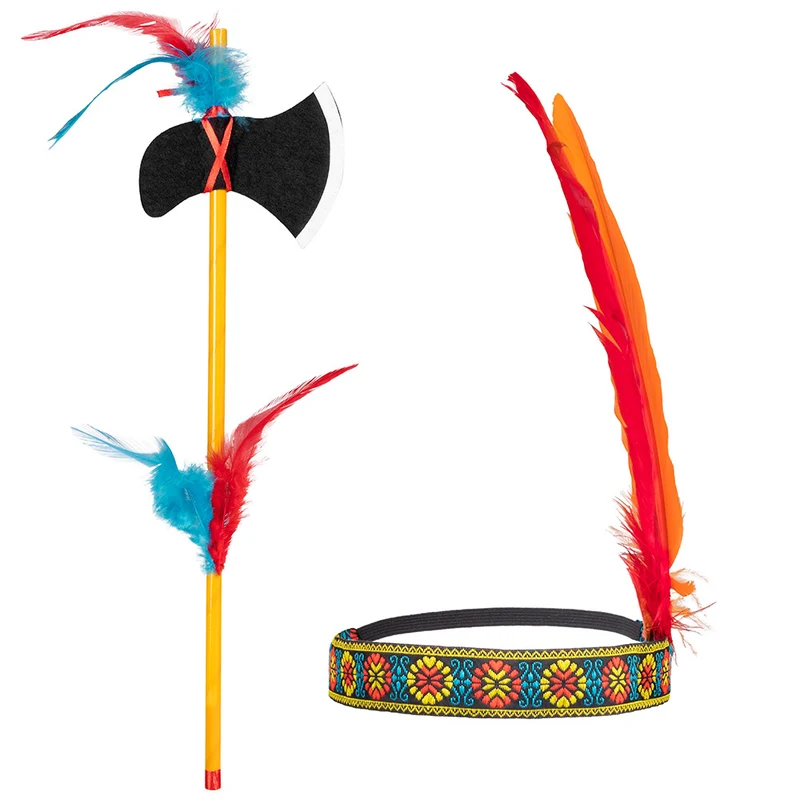 Indianen verkleedset Cheyenne