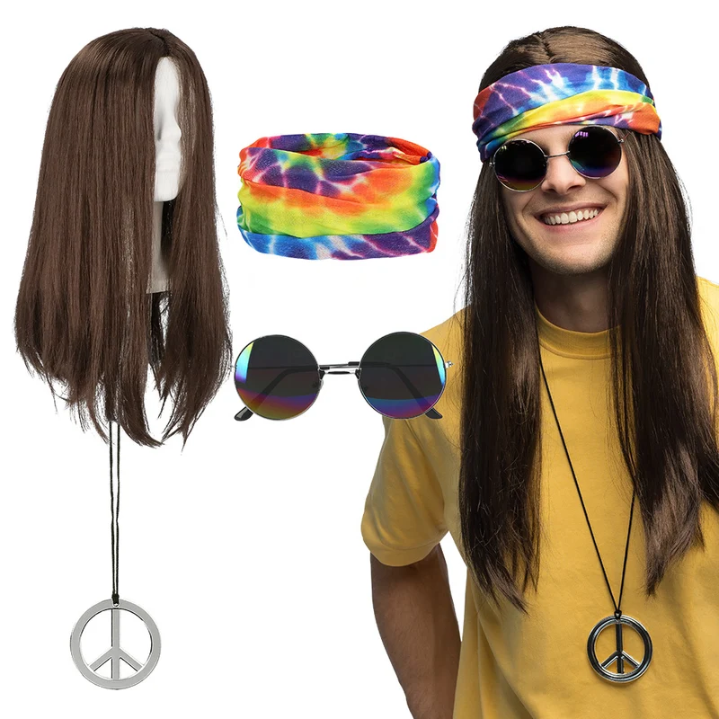 Hippie verkleed set John