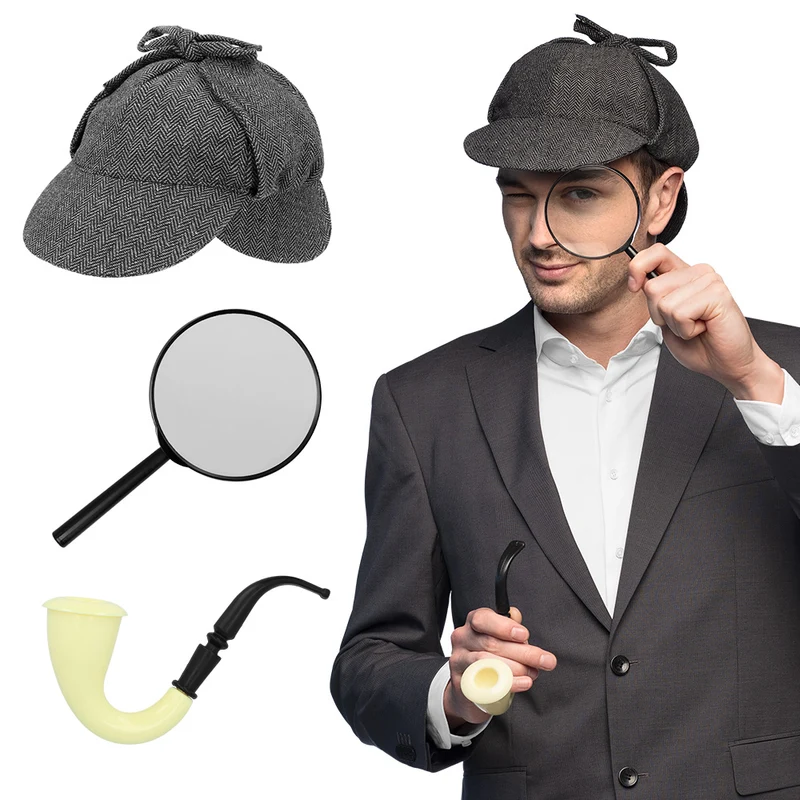 Sherlock Holmes verkleed set Detective