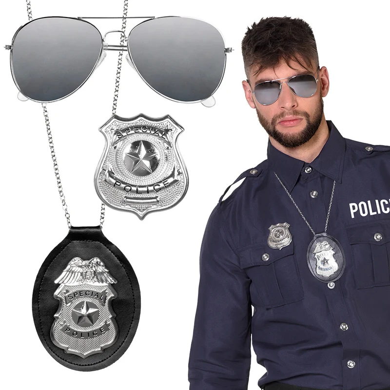 Verkleedset 'Special police' compleet