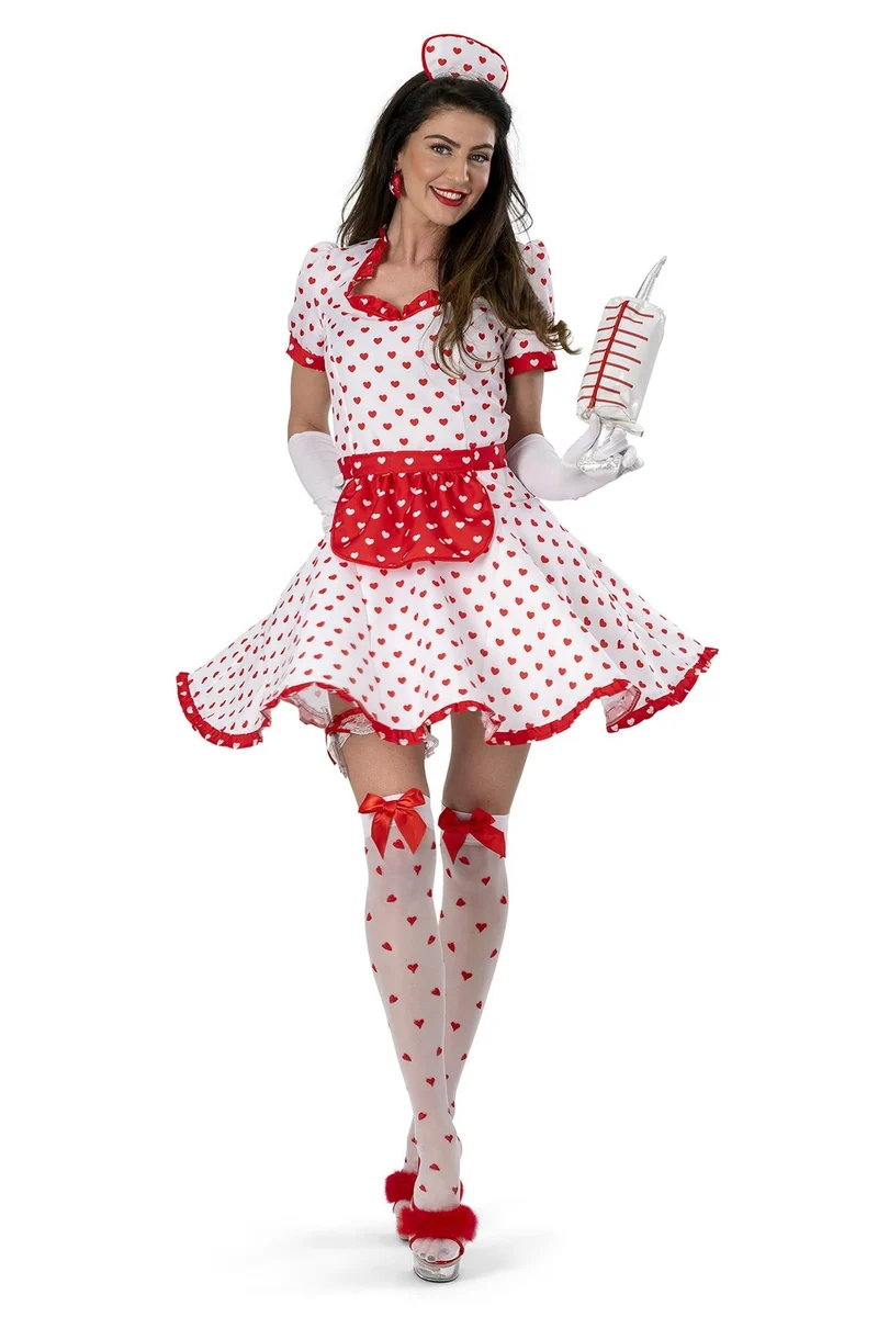 Verpleegster Outfit Hartjes Nathalie