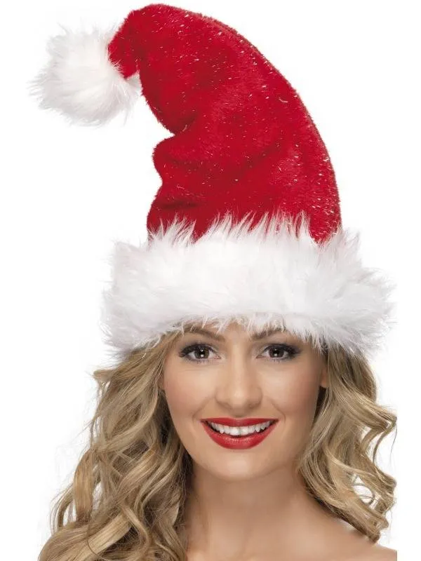 Rode kerstmuts luxe