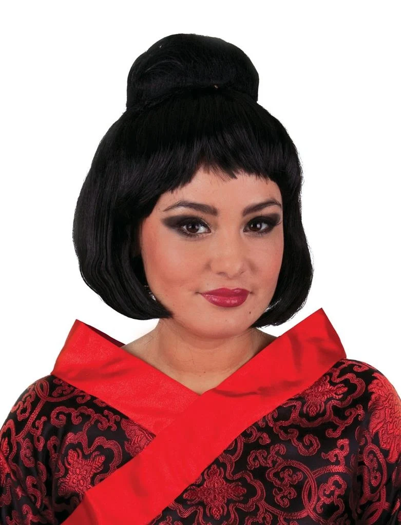 Pruik Geisha Waho