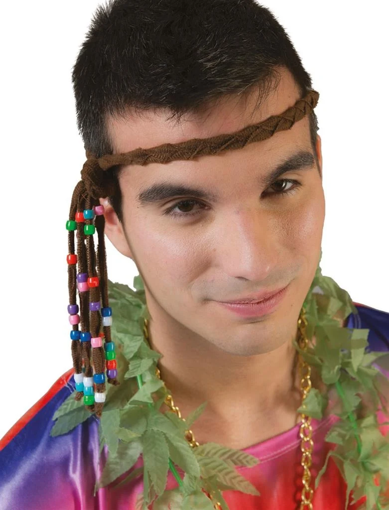 Hoofdband rasta Jasper met kralen