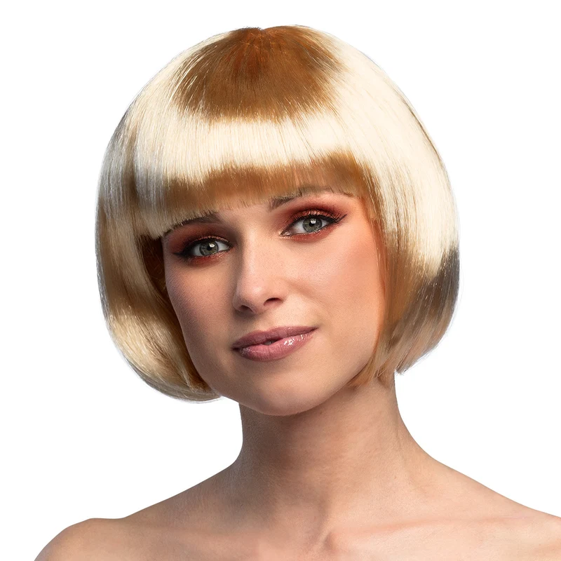 Boblijn pruik Cabaret blond