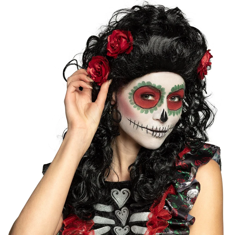 Day of the death pruik Spaanse Catrina