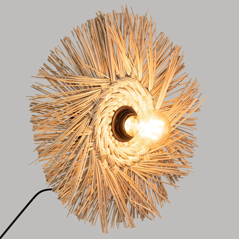 Atmosphera Wandlamp boho - Lamp - Naturel - D34cm