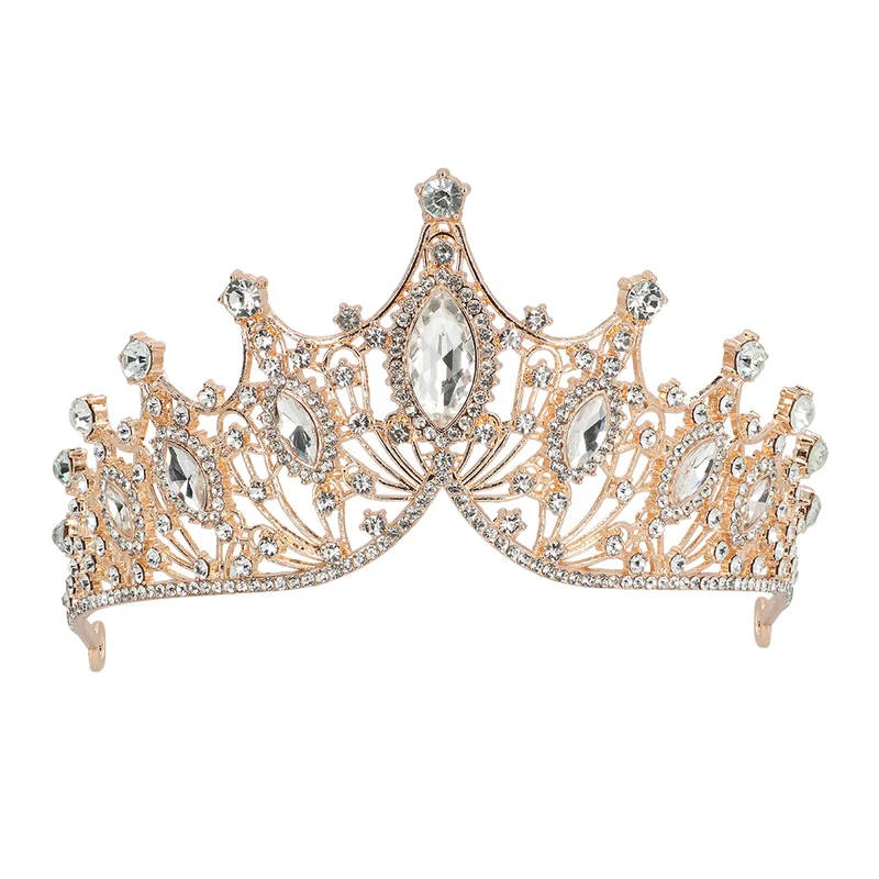 Koningin metalen tiara Royal Lady