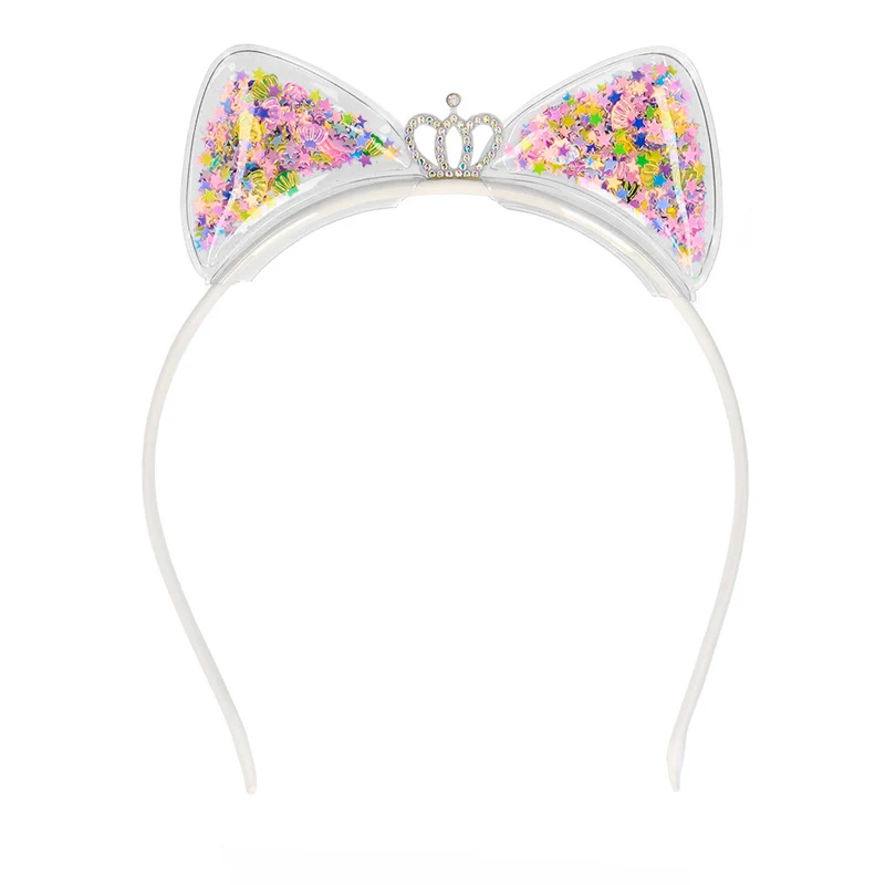Diadeem Royal glitter kat oren