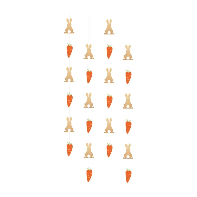 Hangdecoratie pasen 4 stuks
