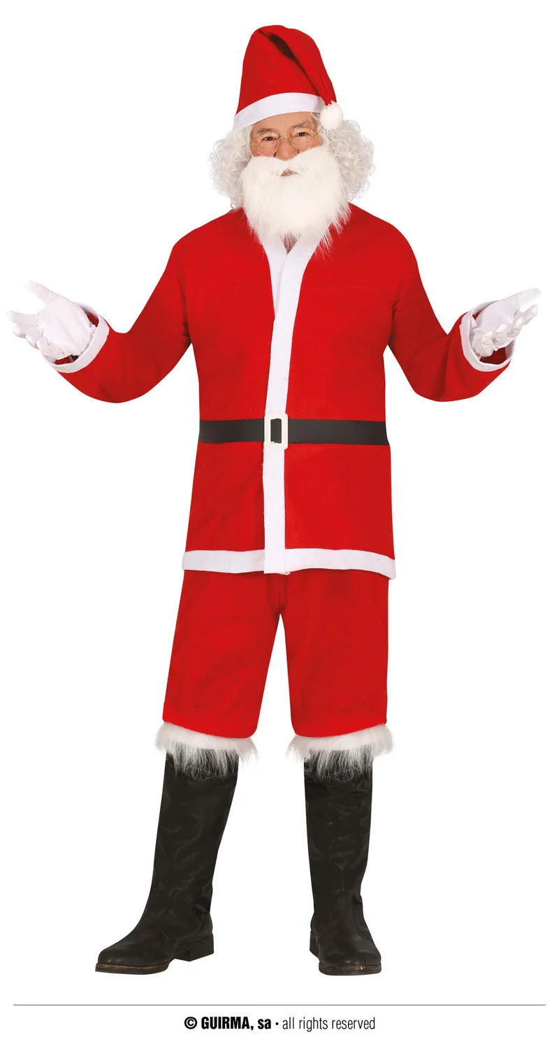 Kerstmanpak Claus Met Baard