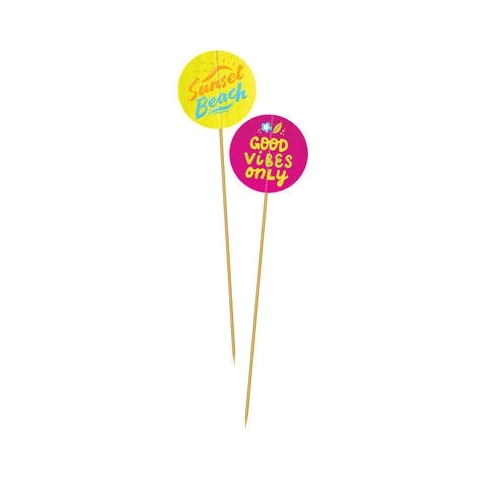 Zomer Cocktail Prikkers - 8 stuks
