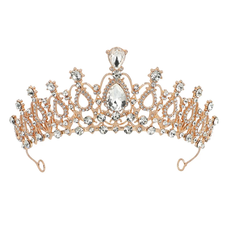 Kroontje metalen tiara Royal Sophia